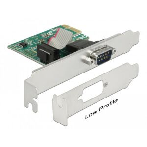 Delock PCI Express Kártya &gt; 1 x RS-232 soros csatlakozó 129975163 - PCI hálózati kártya