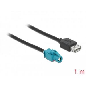 Delock HSD Z - USB 2.0 A kábel - 1m - Autós csatlakozás - Adatkábel