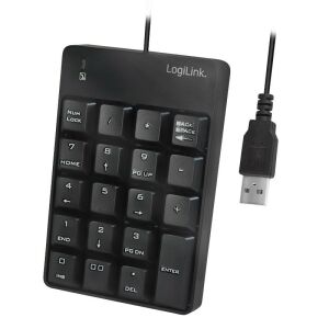 Logilink Billentyűzet USB csatlakozással, 19 gomb (ID0184) 129976397 - Logilink