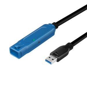 Logilink 30m USB 3.2 Gen1 erősítős hosszabbító kábel - Logilink