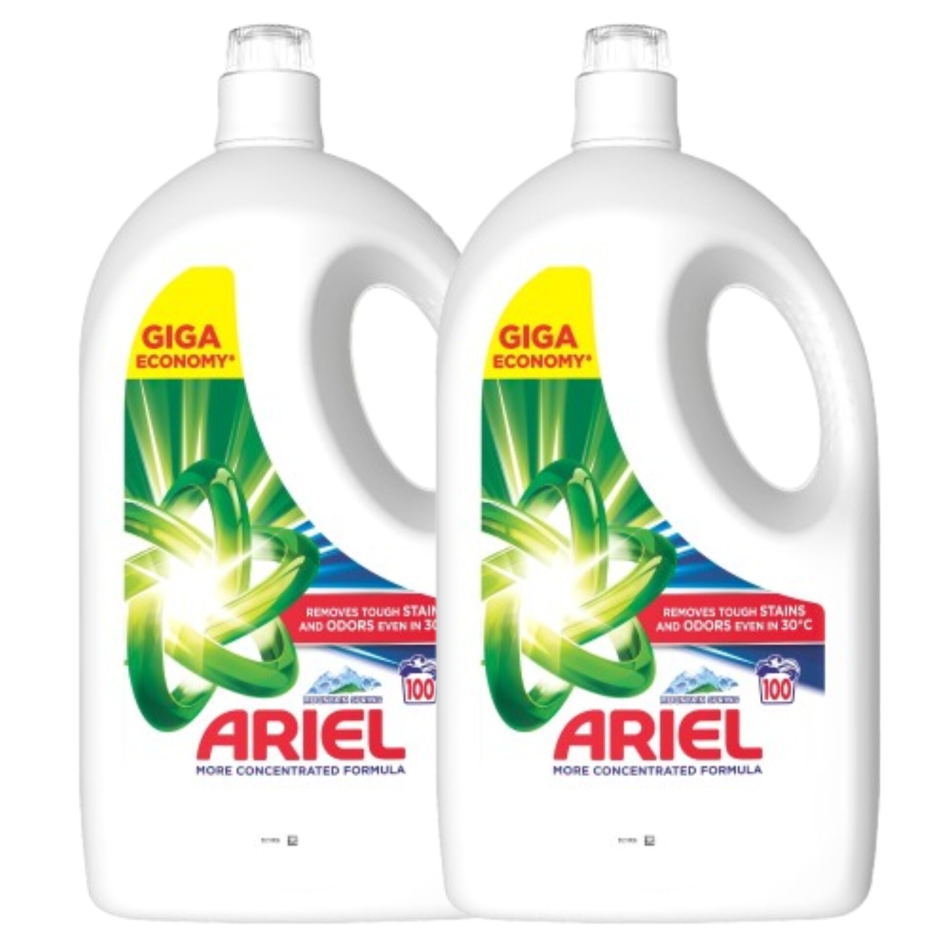 E-shop Ariel Mountain Spring tekutý prací prostriedok 2x4,5L - 200 praní