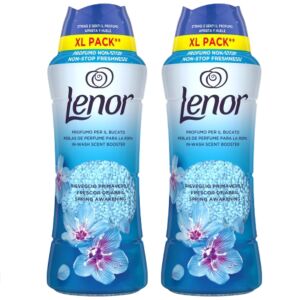Lenor Spring Awakening Orchid Perle parfumate pentru rufe 2x495g XL Pack - Lenor