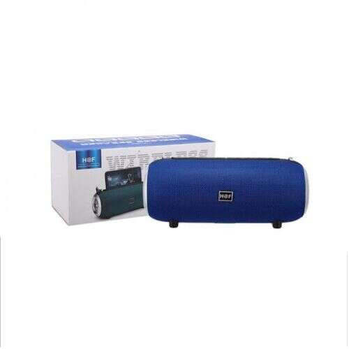 H@F Bluetooth speaker with phone holder, blue