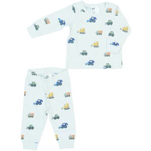 H&M chlapčenské pyžamo set veľkosť 62 s vozidlom a medvedíkom - H&M