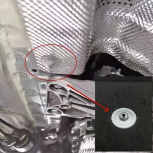 20db BMW Kipufogó Hővédő Rögzítő 135960251 - Jármű karosszéria rögzítő