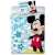 Mickey egér ágynemű garnitúra gyerekeknek, kék és fehér színben, csillagokkal és Mickey egér mintával