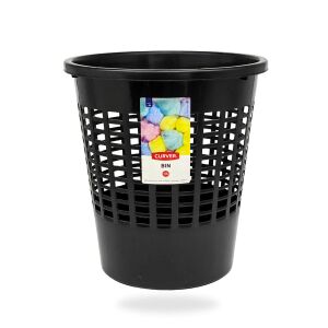 Curver 10L fekete szemetes, papírkosár, hulladékgyűjtő - Szemetes