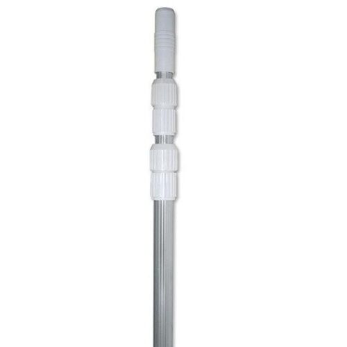 Basic 3 részes teleszkópos alumínium nyél, 150 - 450 cm állítható - Partvis és felmosó nyél