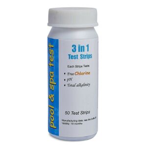 Messstreifen-Set freies Chlor pH-Alkalinität 50 Stück 129996902 - Wasseranalysatoren