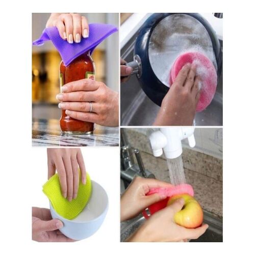 SIKS szilikon szivacsos edénykészlet, hosszú távra, 3 db