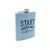 Edelstahlflasche, Aufschrift „Start Drinking, Stop Thinking“, 270 ml 132096408