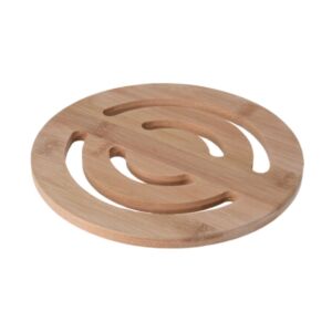 Suport din Bambus pentru Vase Fierbinți – Rotund, 20x1 cm, Excellent Houseware 129999080 - Excellent Houseware