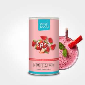 IdealBody® fehérje-turmixpor eper ízű, 15 adag (525g) - Fehérje