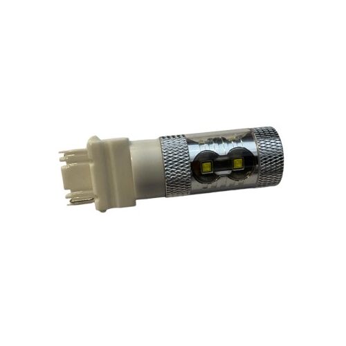 Biela LED žiarovka do auta P27W, T25 50W Canbus CREE LED