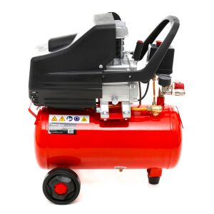 Set compresor aer KRAFT&DELE KD400-K3, 24L, 1.5 kW, 206 l/min, 8 bar, kit accesorii