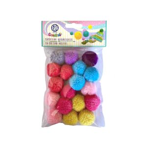CREATIVO Plüss POMPOM gyapjúgolyók WOOL PUFFS, 30mm, 335121013