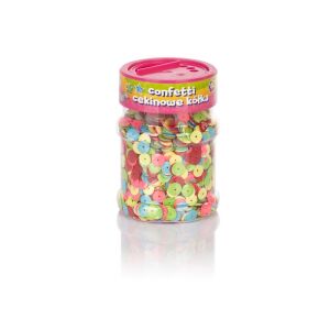 CREATIVO dekoratív flitterek BALLS Neon 100g, 335116003