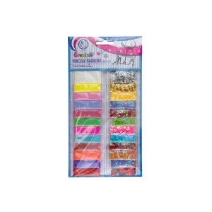 Dekorationsset French Cafe Mix 24x2g 130004021 - Kunst & Hobby