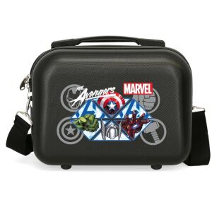 ABS utazó kozmetikai táska AVENGERS Heroes, 21x29x15cm, 9L, 4961921 130004784 - Kozmetikai bőrönd