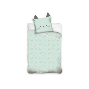 Carbotex Pamut lepedő füllel LITTLE CAT, 140/200+70/80, NL201077 130005025 - Carbotex