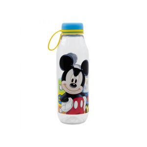 Műanyag palack szilikon hurokkal MICKEY MOUSE, 650ml, 14835 130005598 - Műanyag flakon