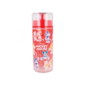 Műanyag dupla héjú palack csillámmal MICKEY MOUSE, 370ml, 60121 130005664 - Műanyag flakon