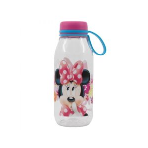 Műanyag palack szilikon hurokkal MINNIE MOUSE, 460ml, 15536 130005722 - Műanyag flakon