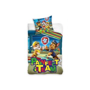 Carbotex kétoldalas ágynemű PAW PATROL Perfect Team, 140/200+70/90, PAW202027 130006011 - Carbotex