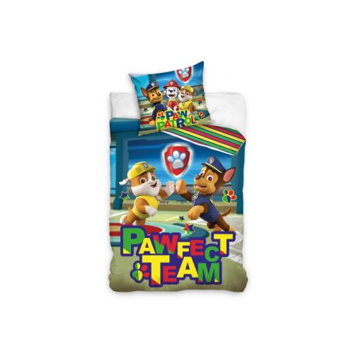 Carbotex kétoldalas ágynemű PAW PATROL Perfect Team, 140/200+70/90, PAW202027 130006011