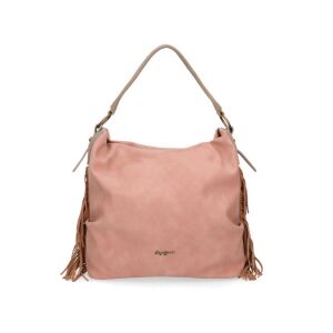 Pepe Jeans Fringe rózsaszín hobo táska rojtokkal - Öltözködés kiegészítő