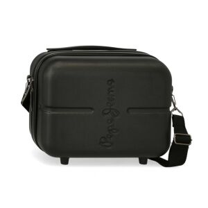 PEPE JEANS Highlight Negro, Utazási kozmetikai tok, 21x29x15cm, 7683921 130006261 - Kozmetikai bőrönd