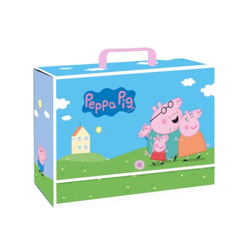 Peppa Pig Astra kartontáska fogantyúval - XL, 108024008 130006335