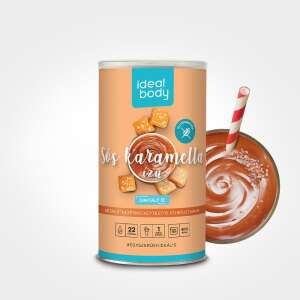 IdealBody® fehérje-turmixpor sós-karamella ízben, gluténmentes, 15 adag, 525g - Fehérje
