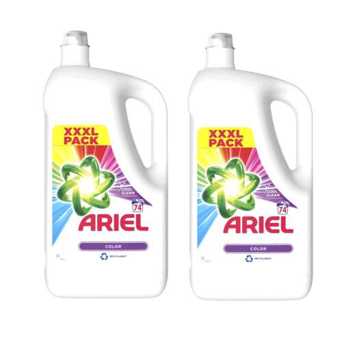 Ariel Color Reveal folyékony mosószer, dupla csomag, XXXL méret