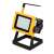 Front view of the 100W rechargeable LED work light with the stand extended