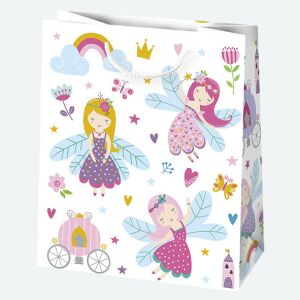 Party Infantile papír ajándéktasak, ajándékzacskó 19x23x10,5 cm