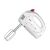 MPM MMR-17Z Hand Mixer, white, angled view