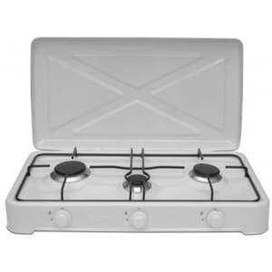 MPM SMILE-KN-03/1K 3 burner gas stove, white - Cooktop and Stove