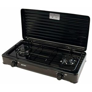 MPM SMILE-KN-02/1KB Газов котлон, 57 cm, 2 зони за готвене, черен