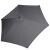 Top view of Springos graphite grey garden umbrella canopy