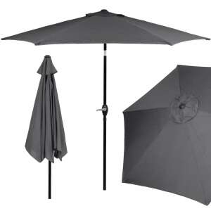 Parasol ogrodowy 260 cm #grafitowo-szary