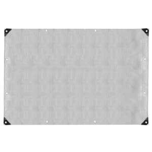 Grey 4x8m waterproof tarp with UV protection - Garden tarp