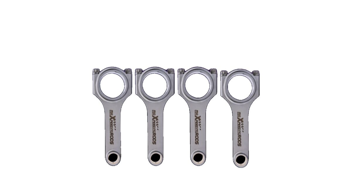 BTR BTRROD6125H1-8 LS 4340 Forged H Beam Connecting Rods 6.125 In - Foto 8