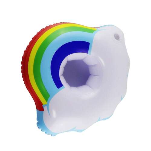 Nyári Felfújható Pohártartó - Szivárvány Felhő