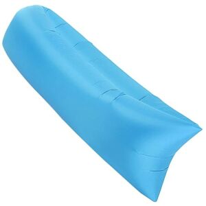 S DEPOT® felfújható matrac, kempingezéshez vagy strandoláshoz, Lazy Bag típusú, kék