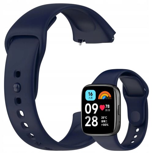 Szilikon óraszíj Xiaomi Redmi Watch 3 Lite / 3 Active-hoz