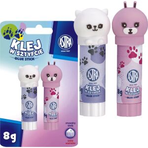 ASTRA, 2db Sticky Stick ANIMALS 8g, buborékcsomagolás, 401220004