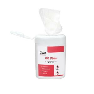 DWA 80 plus kéz-és felületfertőtlenítő 40 lap
