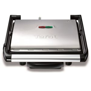Tefal, GC241D, Rozsdamentes, Elektromos grill 130101922 - Vízforraló, Kenyérpirító, Szendvicssütő és Asztali grillsütő