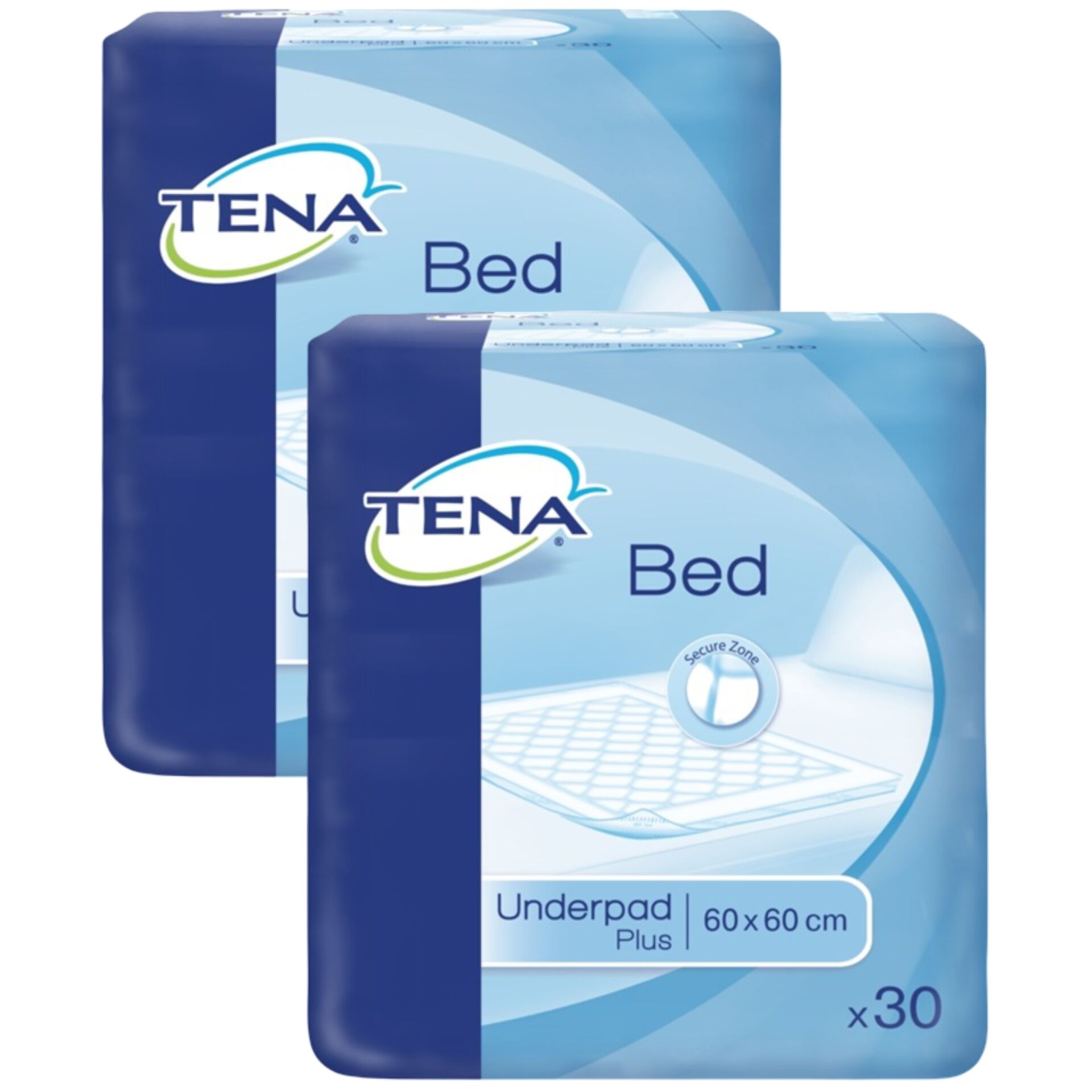 E-shop Tena Bed Secure Zone Plus hrazda na posteľ 60x60cm (2x30ks)
